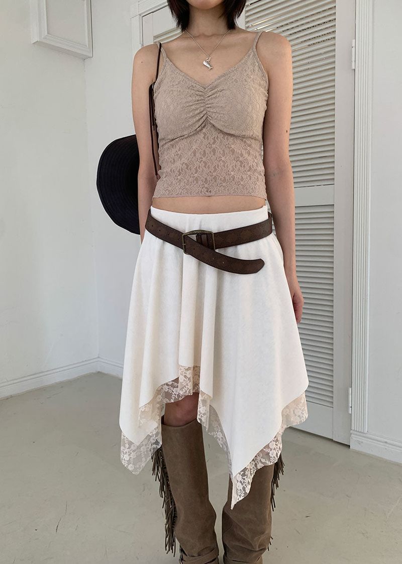 LACE CAP SLEEVELESS (5color)