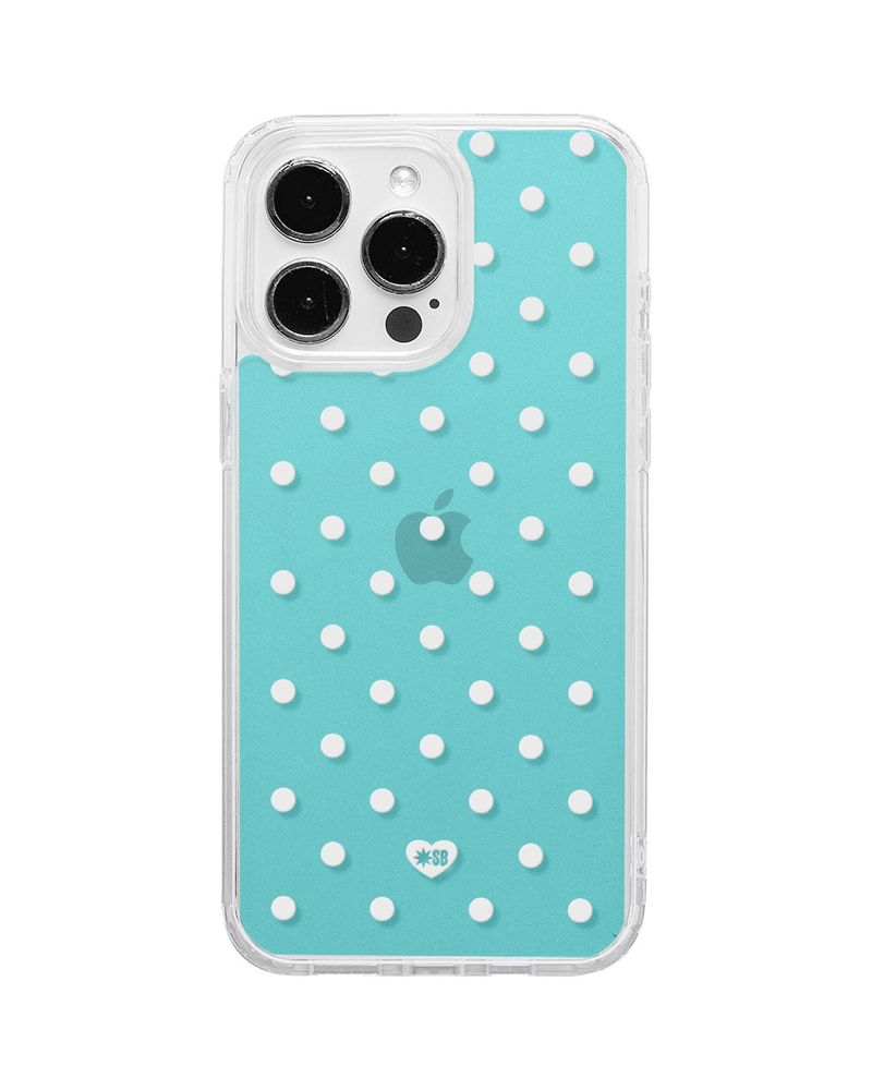 SOLARBEEAM（ソーラービーム）の「DOT JELLY Gel Hard Slim Phone Case - soda blue（Smartphone Accessories）」