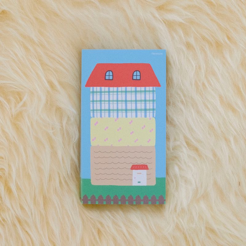 3 Floor House Memopad