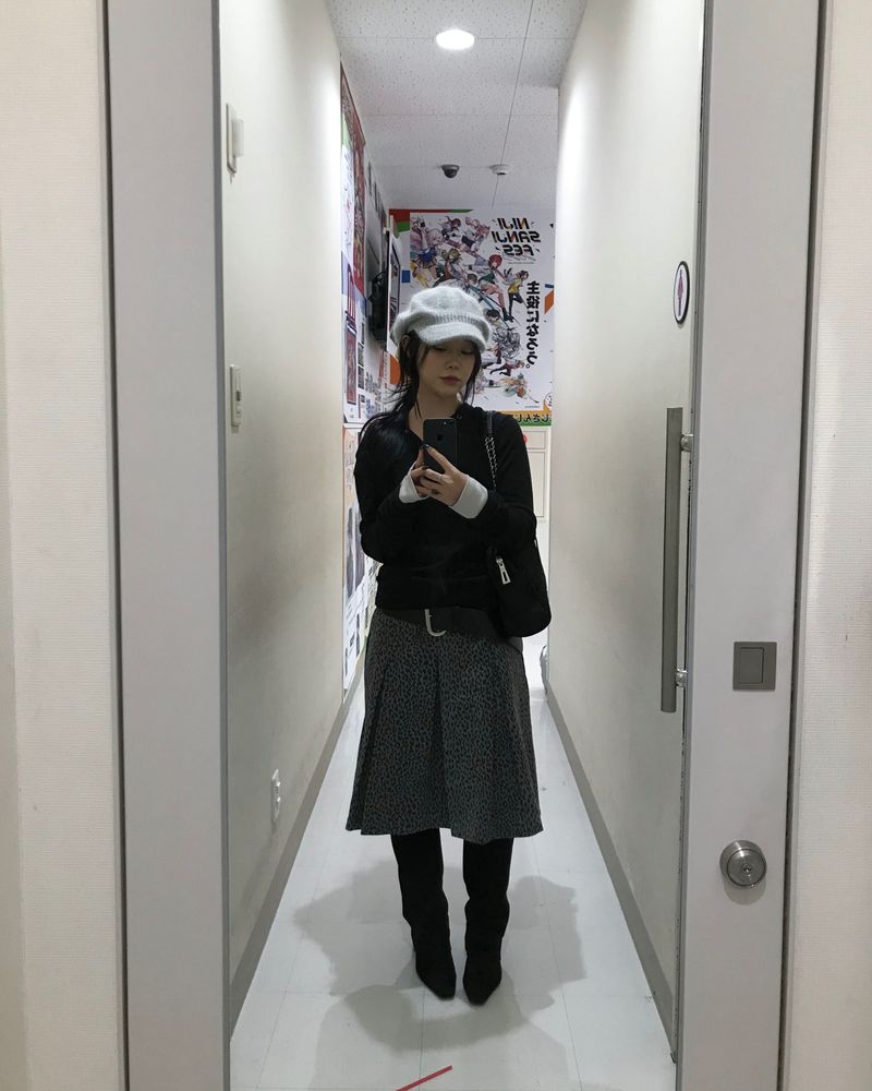Angora hat