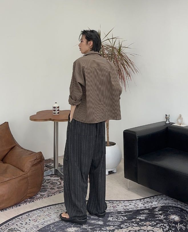 Bien Stripe Banding Slacks