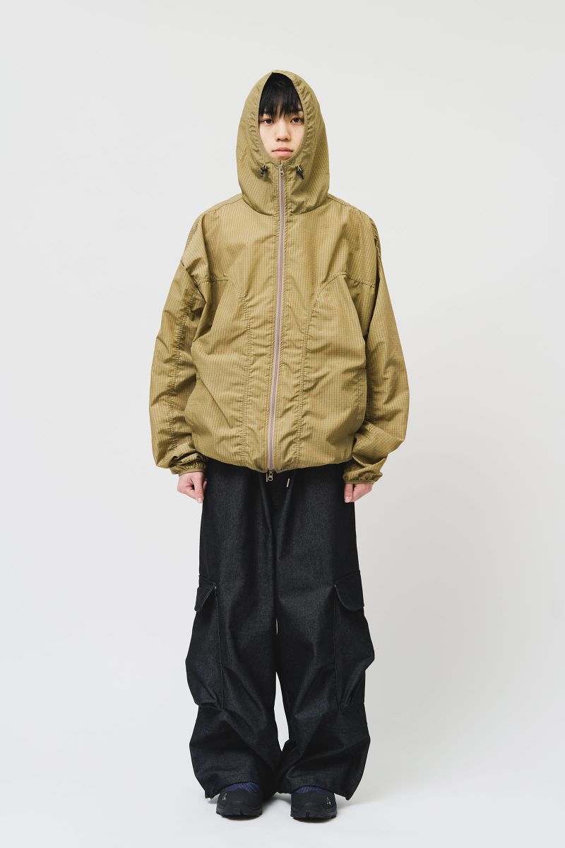 Coy Shirring Waterproof Jacket (4color)