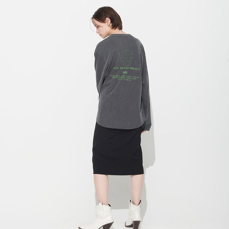  [UNISEX] JACKSON PRINTED TEE, PIGMENT GREY