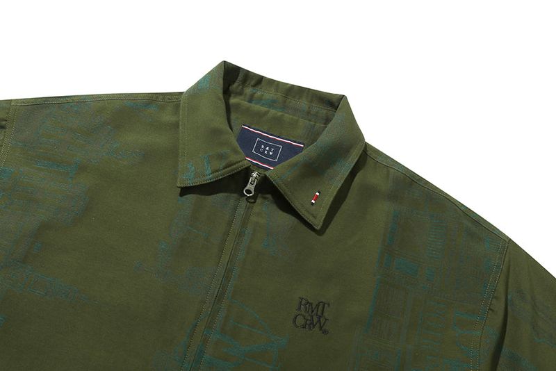 ROMANTIC STREET JACQUARD JACKET_KHAKI