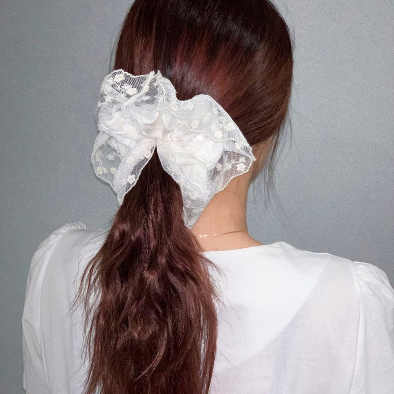 Double Lace Scrunchies