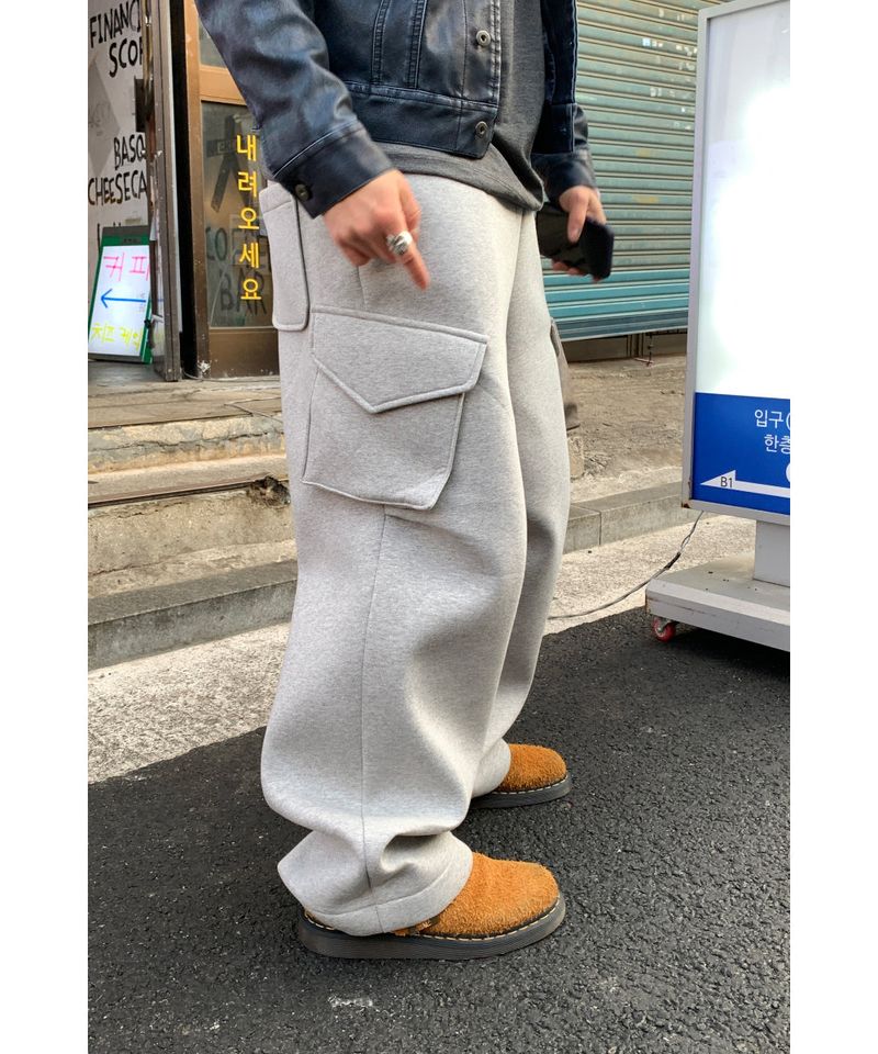 Tantan Neo Sweat Cargo Pants