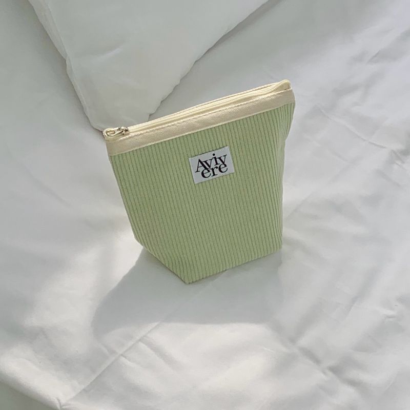 Avivere(アビベール)の「classic pouch_corduroy melon(Miscellaneous Goods/Stationery)」