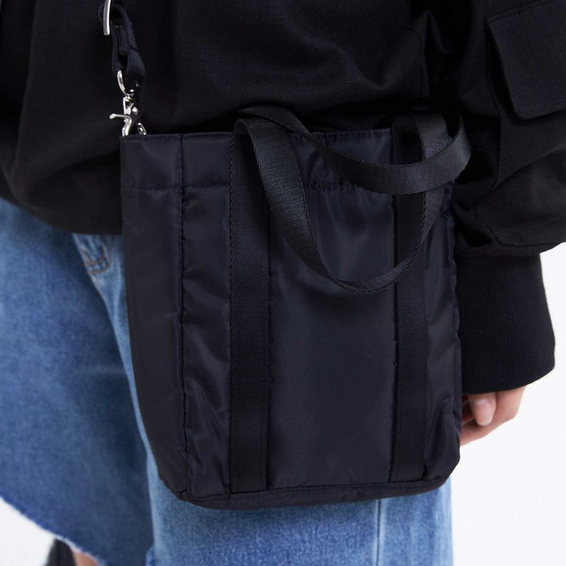 C Wear by the Genius(シーウェア バイザジーニアス)の「NYLON TOTE BAG MINI MI BLACK(Bags)」