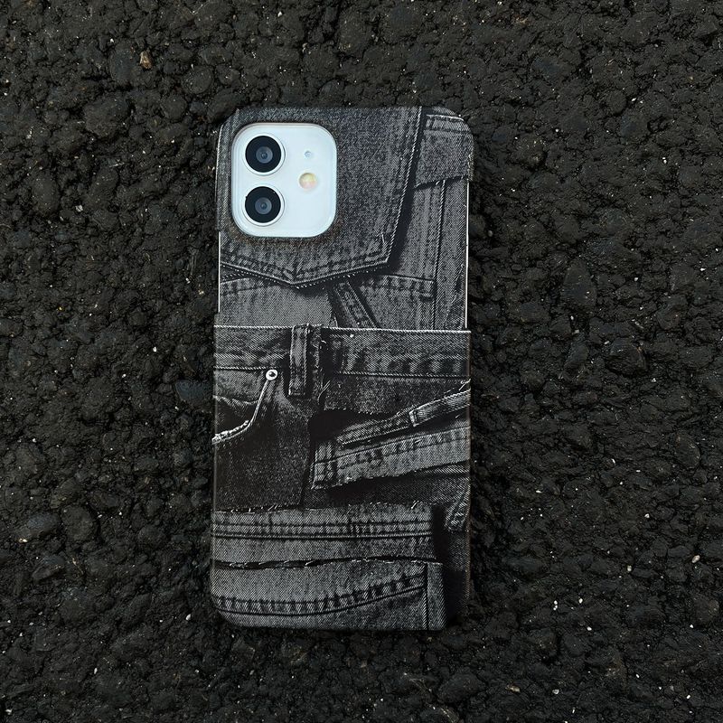 monguroom(モンユルーム)の「デニムグレーマットケース(スマホグッズ/小物)」