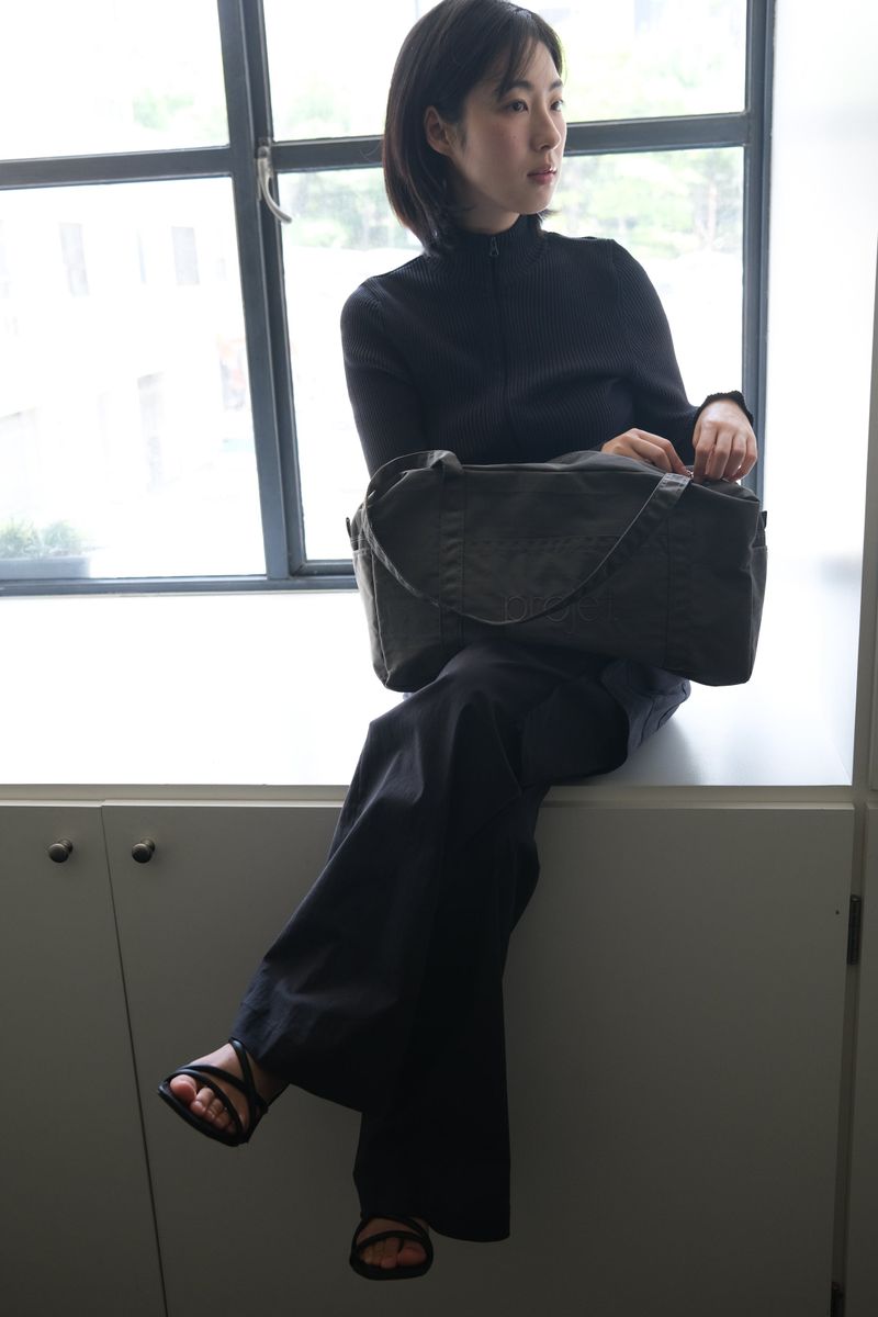 standard duffle bag (deep grey)