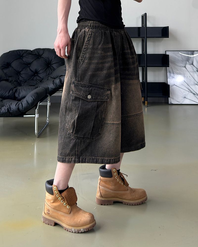 Brent Cargo Panel Bermuda Pants