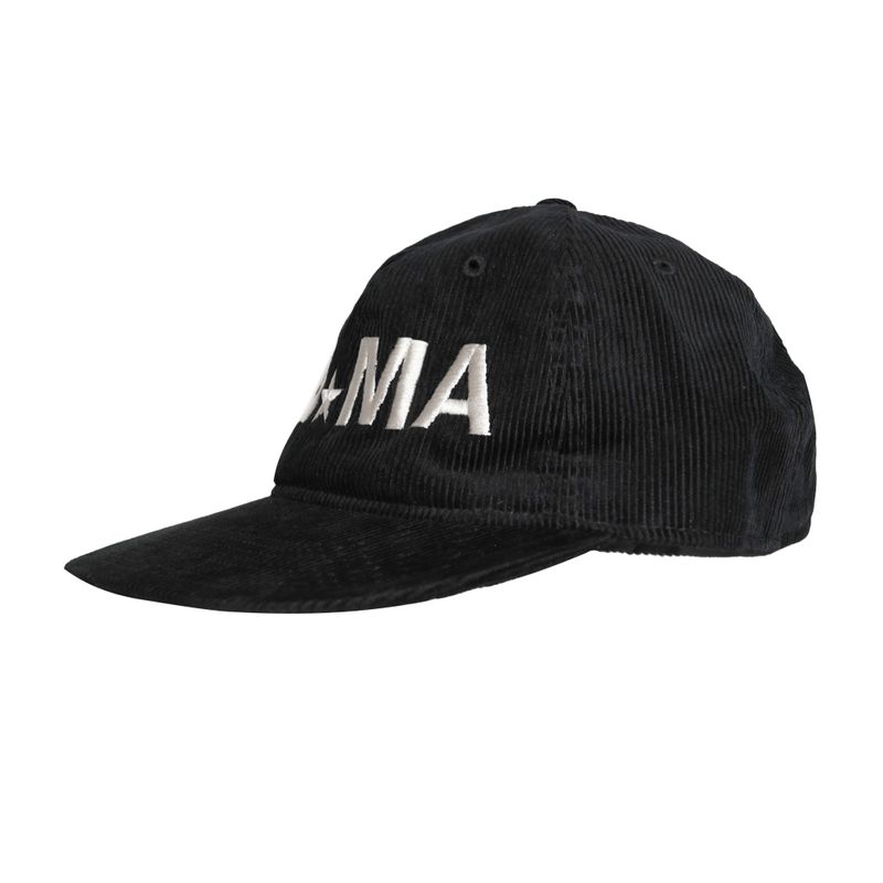  MUSEUM CORDUROY CAP BLACK