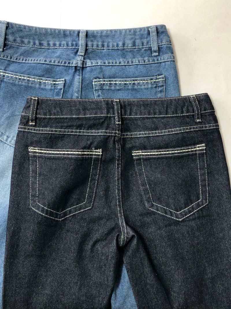Stitch Low Bootcut Denim