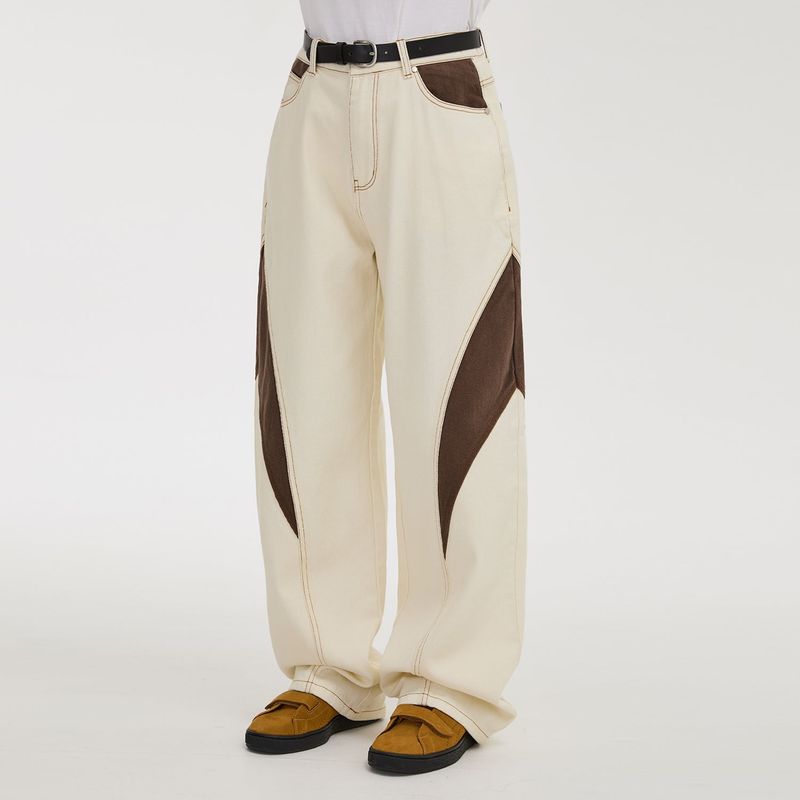 WaiKei（ワイケイ）の「Curved cutting reverse denim pants（Pants）」