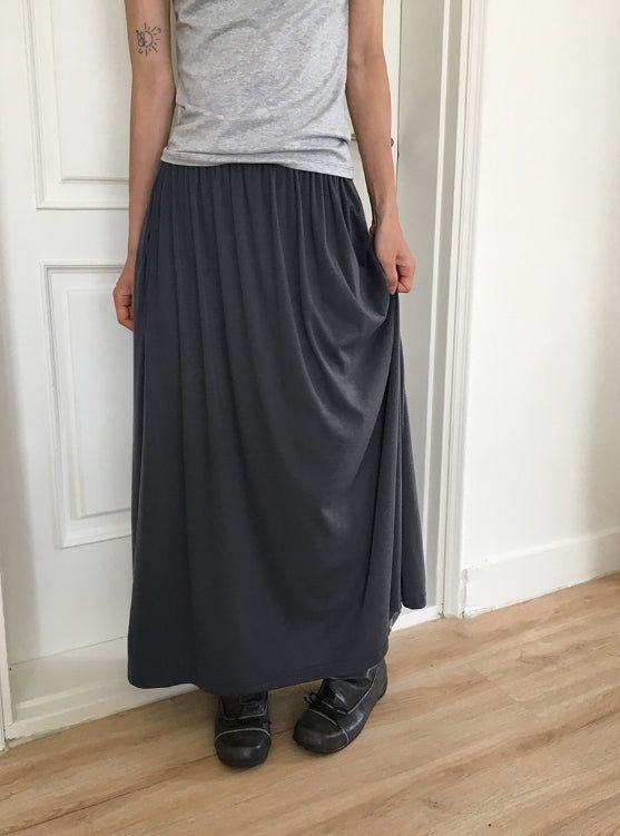 BAON（バオン）の「26SS★ [BAONHAUS] Ketone Banding Long Skirt（Skirts）」