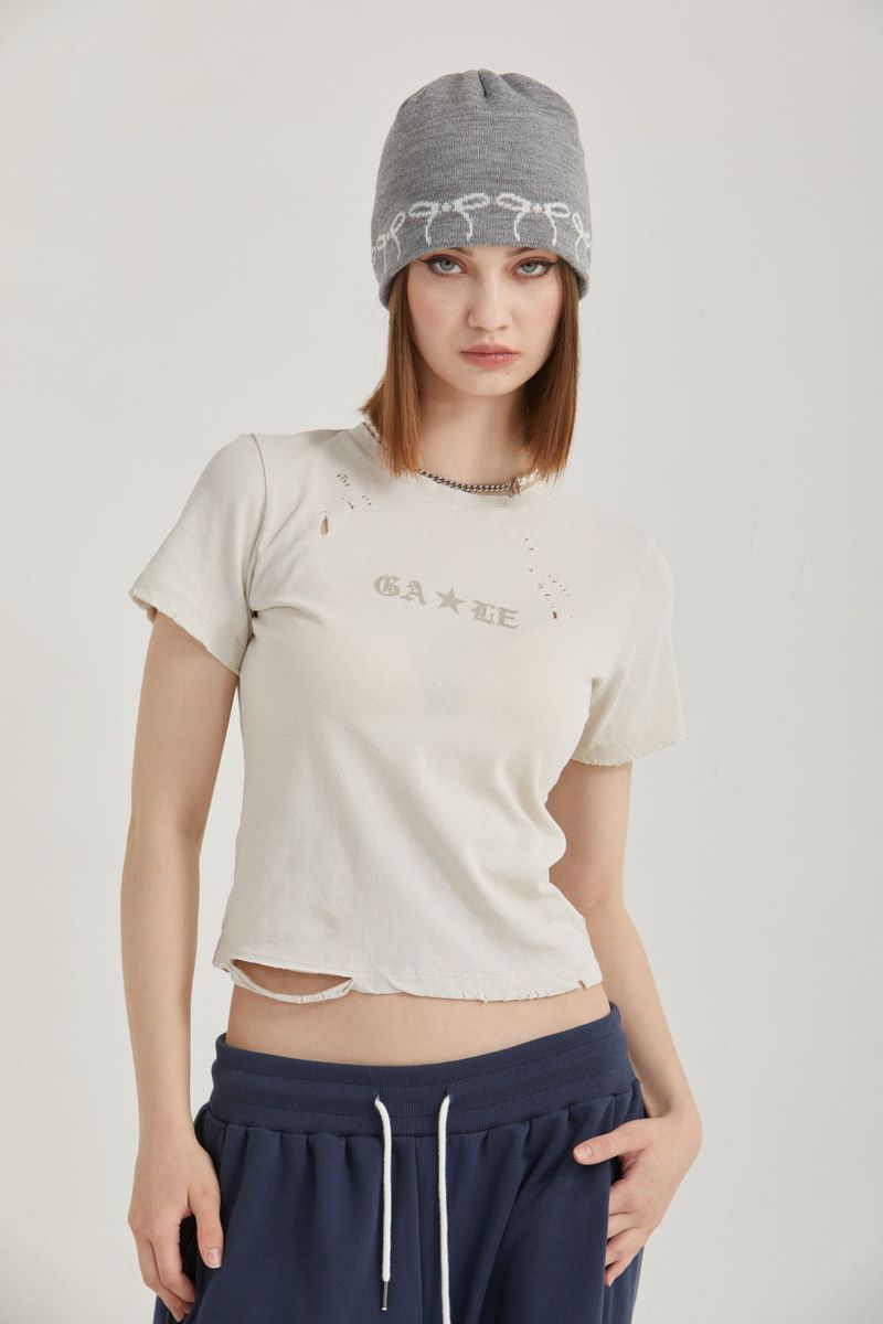 WASHING CRACK T-SHIRT