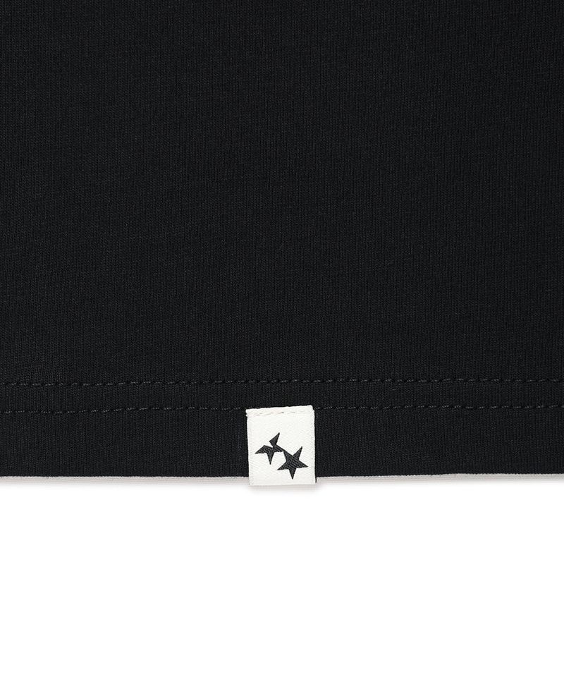 W TWIN STAR SS TEE BLACK(CV2GMFT516A)