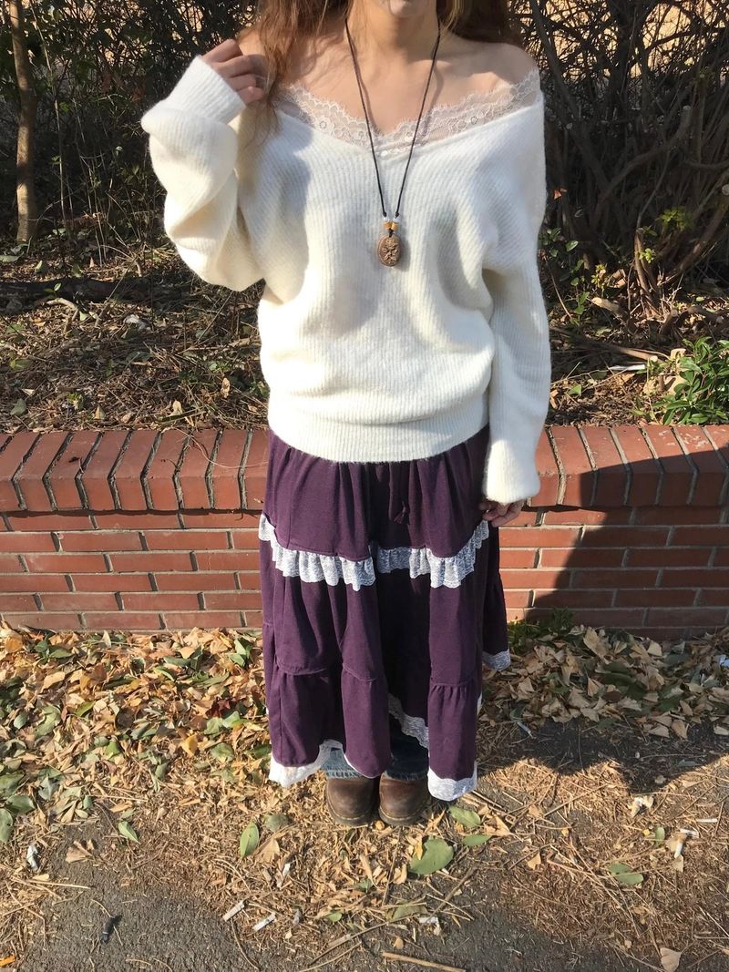 katz lace banging skirt