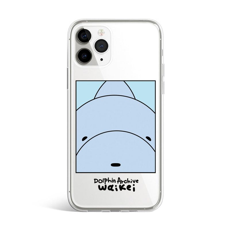 WaiKei(ワイケイ)の「Jelly phone case dolphin cartoon zoom in(Smartphone Accessories)」