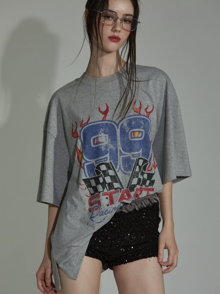 GATELESS（ゲートレス）の「ファイア 99 Tシャツ（トップス）」