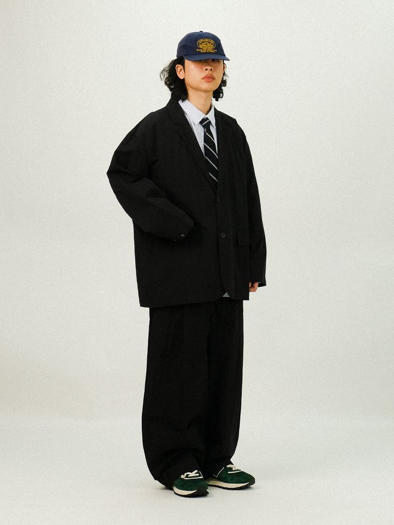 OD Deep One-tuck Wide Banding Pants