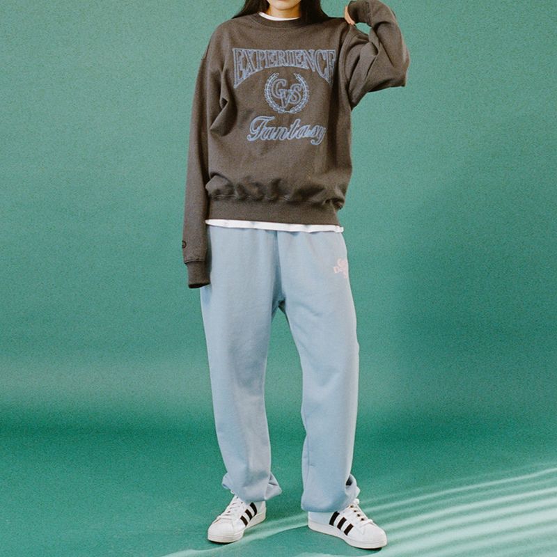 SELLER LOGO SWEATPANTS GREY(CV2BFUPA00A)