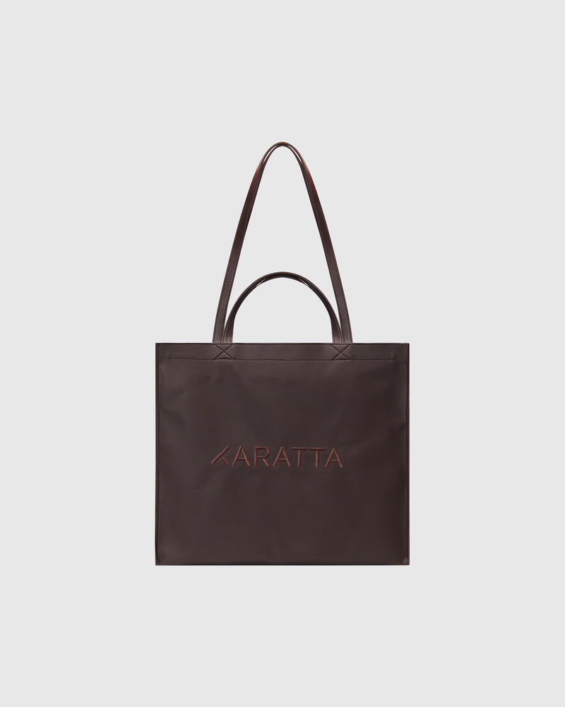 KARATTA（カラッタ）の「SHOPPING BAG | DARK BROWN（Bags）」