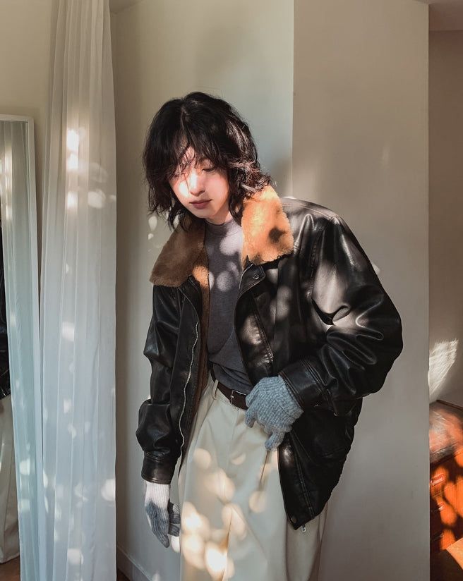 By Leather Mustang Jacket