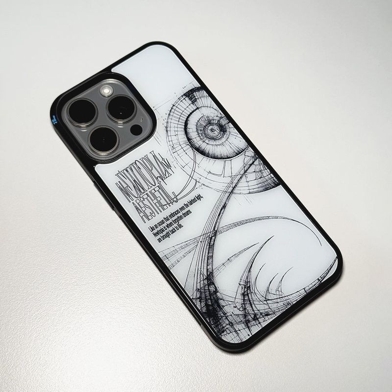 Newtopia Aesthetic Phone Case (Glass)
