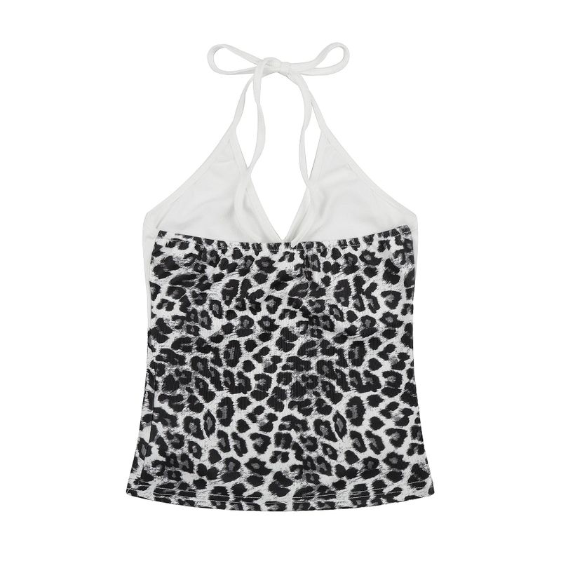 Luni Contrast Leopard Camisole