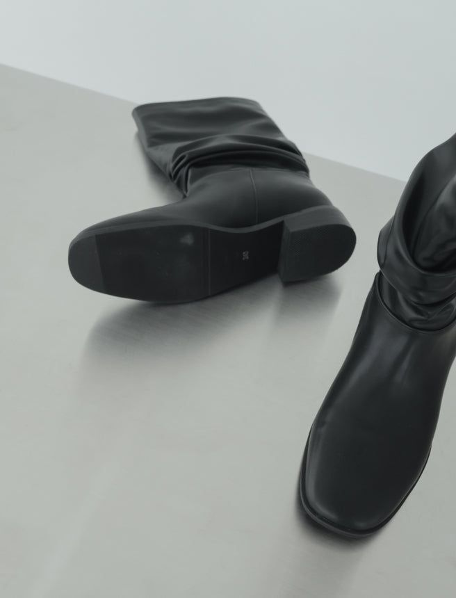 1213 Slouch Middle Boots (3cm)
