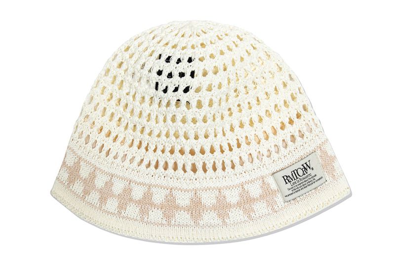 SHINING KNIT BUCKET HAT