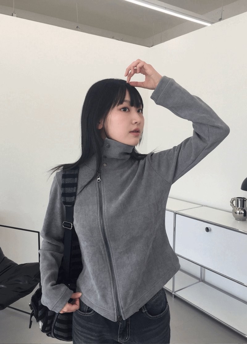 myorang（ミョラン）の「Double 2-way zipup (2color)（Tops）」