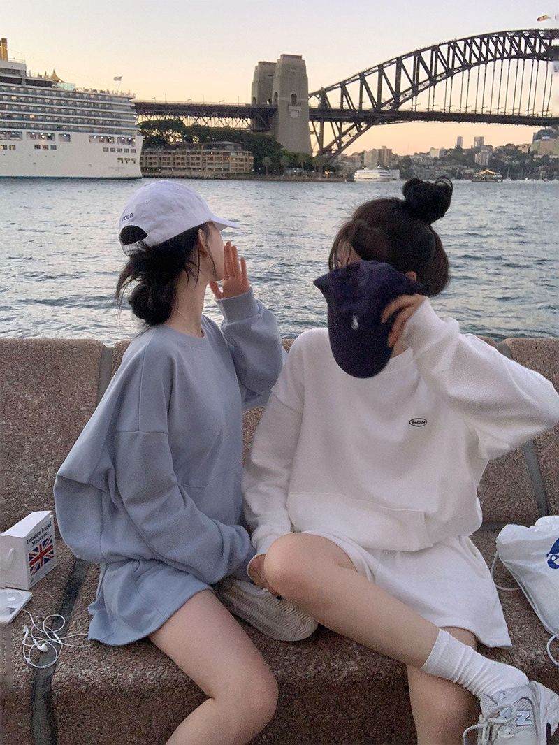 [BELLIDE MADE] Kangaroo Sweat + Shorts Setup