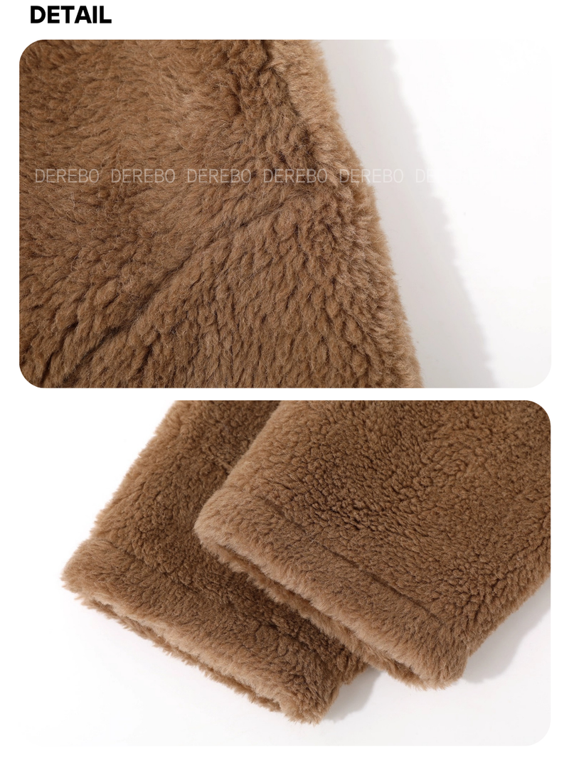 Snow Toggle Wool Mustang Long Coat