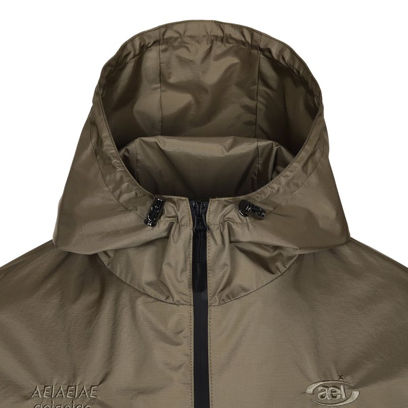 SYMBOL EMBROIDERY WINDBREAKER [BEIGE]