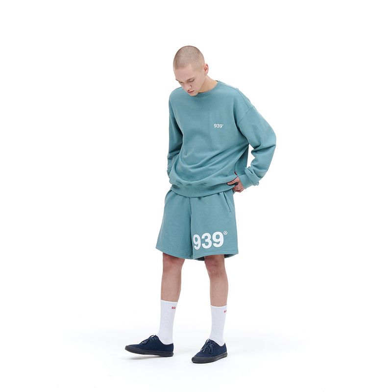 939 LOGO SWEAT SHORTS (MINT)