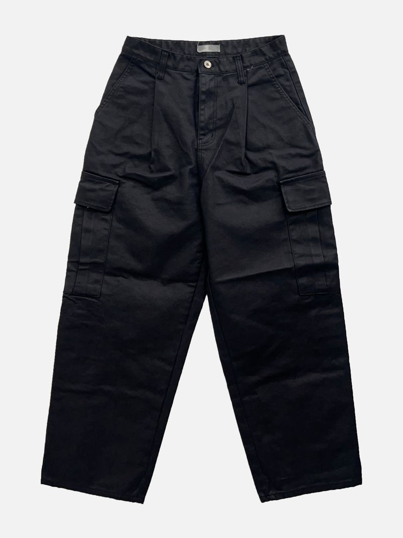 Bisque carbon coated cargo pants