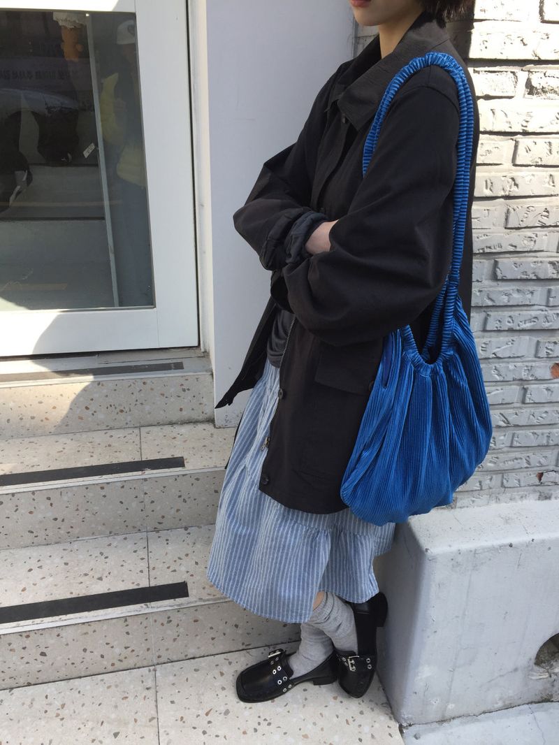 Marie Wave Shoulder Bag (8color)