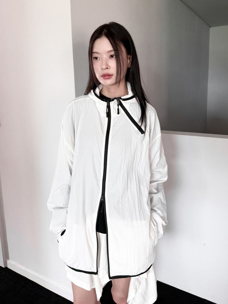 WOOHWA（ウファ）の「 PIPING WINDBREAKER（Jackets/Outerwear）」