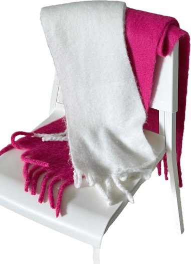 Warm tassel muffler 
