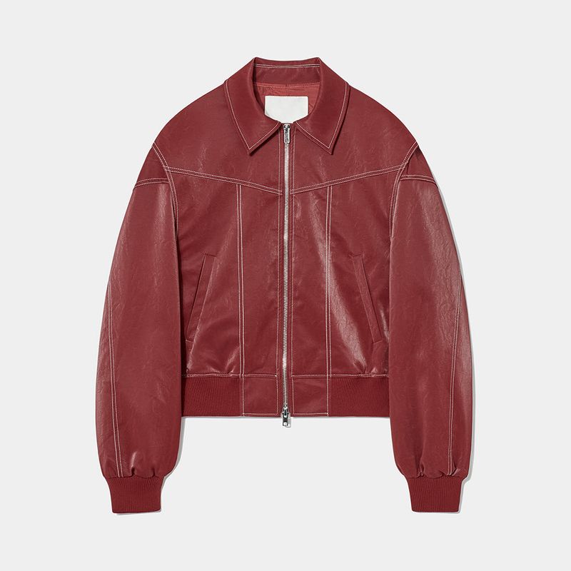 ASCLO Viper Stitch Leather Jacket (8color)
