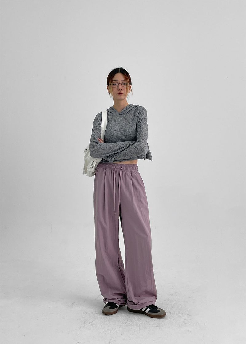 [MADE] Serdi Cropped Linen Hoodie