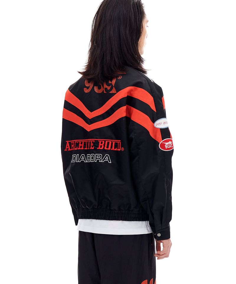 [Archive Bold X Diadora] RACING JACKET (BLACK)