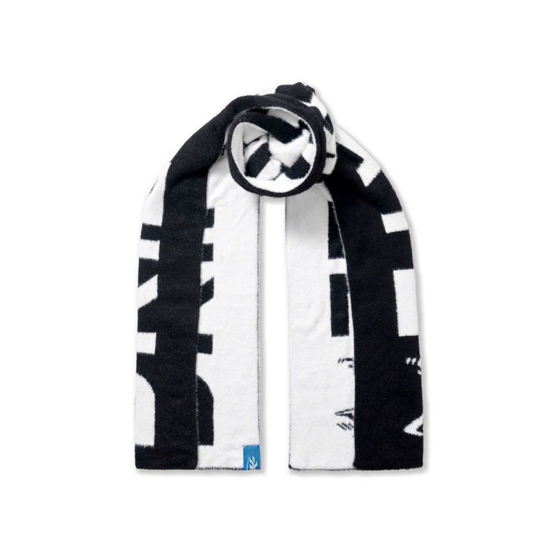 SHORT-PILE WOOL SCARF