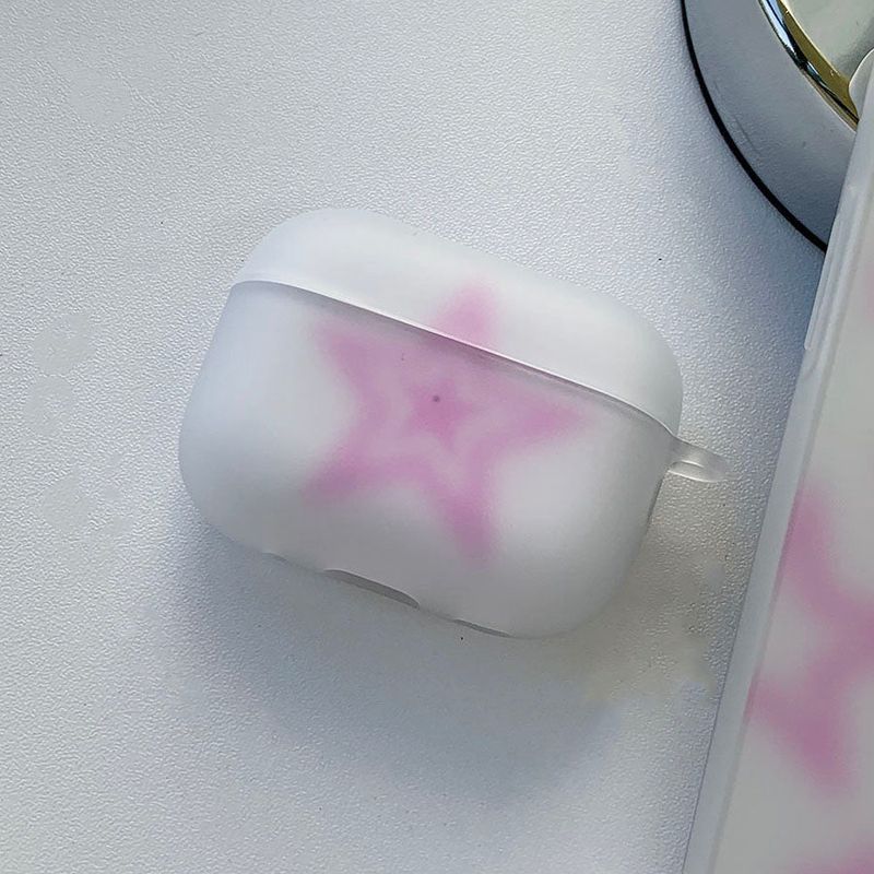 withsome（ウィズサム）の「Pink Star - Shine Star AirPods Case_matt（Smartphone Accessories）」