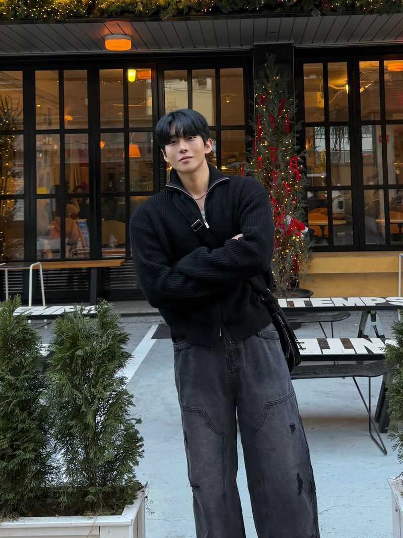 Double carpenter denim pants