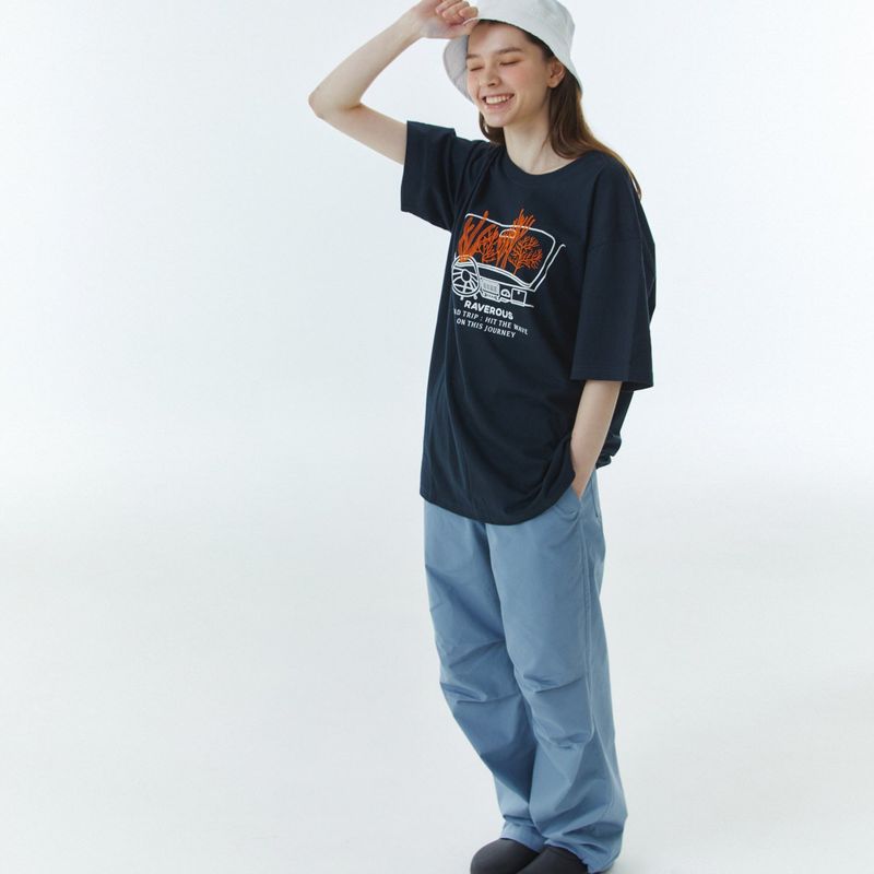 Coral T-Shirt Navy