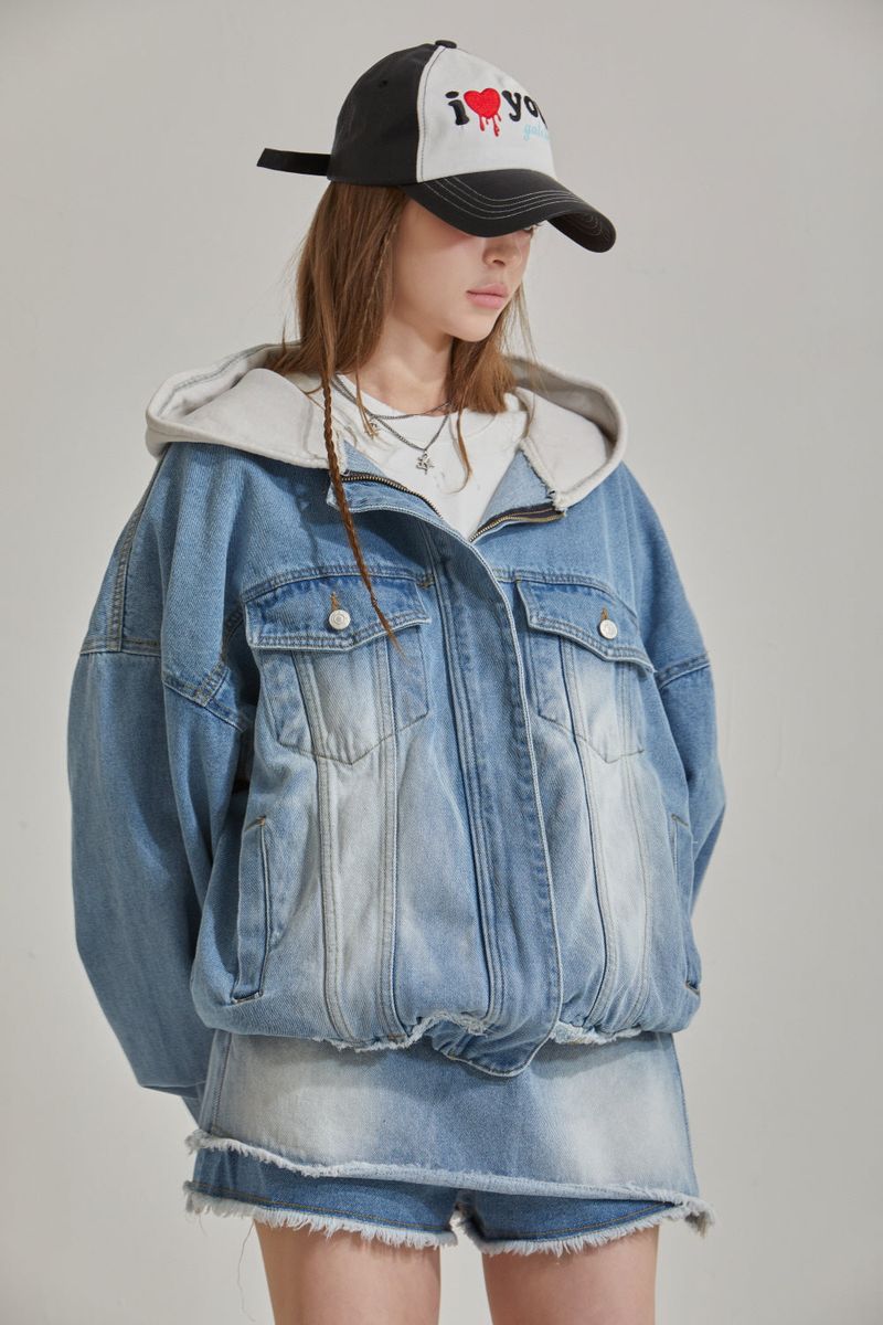 COVER DENIM SKIRT