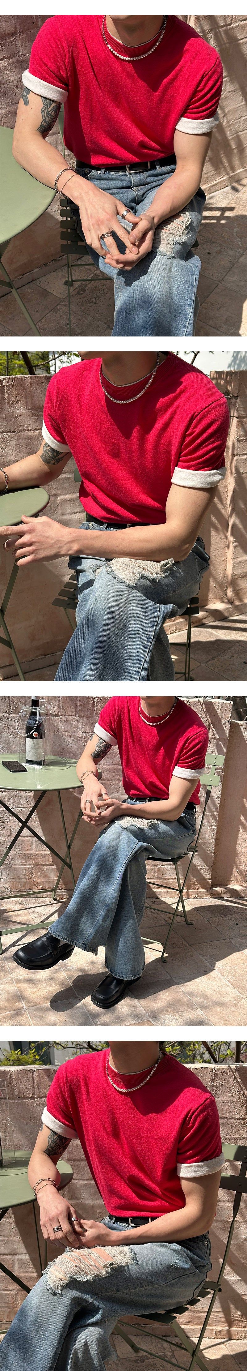 [S/S] Sun shine half knit(5color)